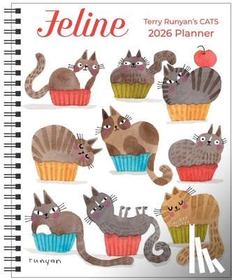 Runyan, Terry - Feline 12-Month 2026 Monthly/Weekly Planner Calendar