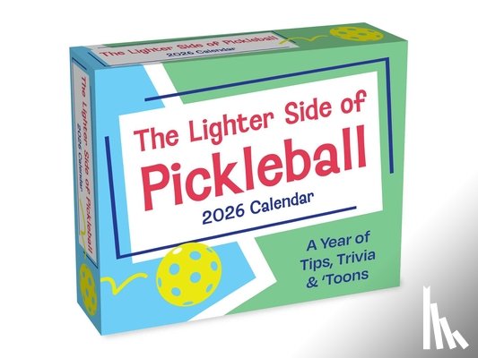 Zakour, John - The Lighter Side of Pickleball 2026 Day-to-Day Calendar