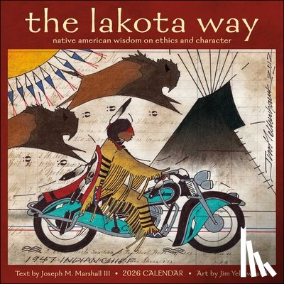 Marshall, Joseph M - Lakota Way 2026 Wall Calendar