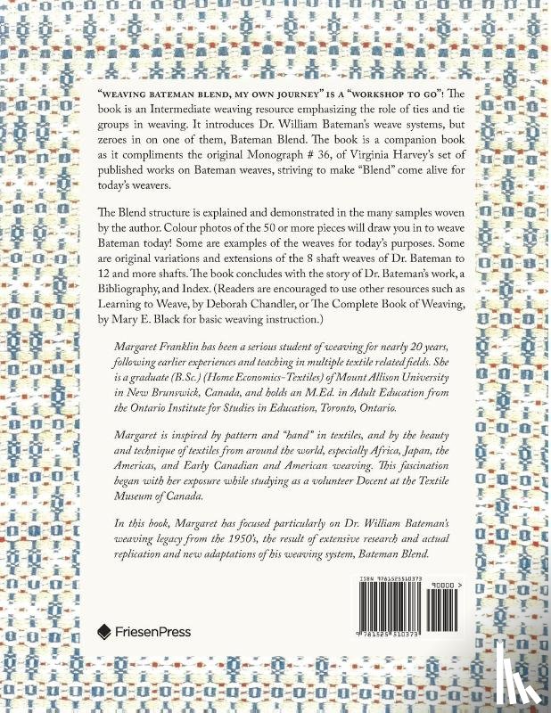 Franklin, Margaret - Weaving Bateman Blend