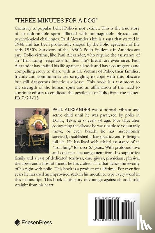 Alexander, Paul R - Three Minutes for a Dog