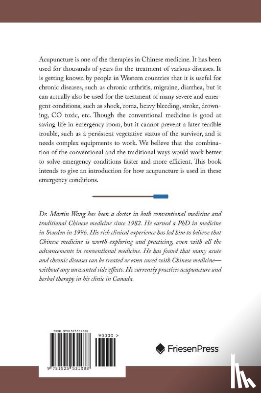 Wang, Martin - Acupuncture for Emergencies