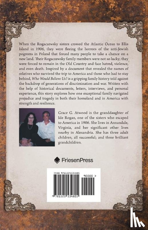 Atwood, Grace G - Who Would Believe Us?