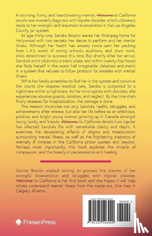 Boszko, Sandra L a - Welcome to California