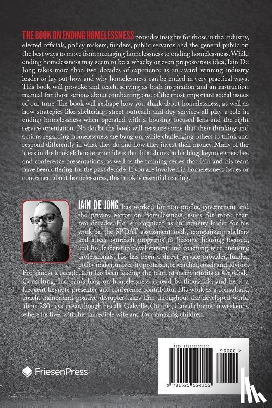 de Jong, Iain - The Book on Ending Homelessness