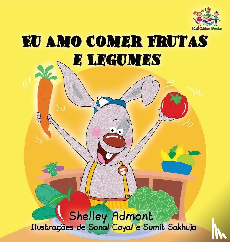 Shelley Admont, Admont, KidKiddos Books, Books - I Love to Eat Fruits and Vegetables