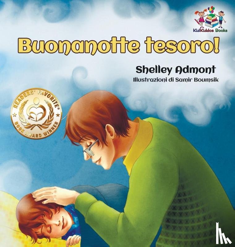 Admont, Shelley, Books, Kidkiddos - Buonanotte tesoro! (Italian Book for Kids)