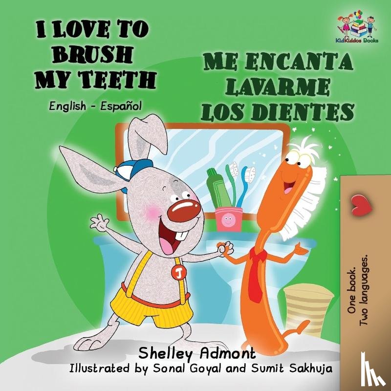Admont, Shelley, Books, Kidkiddos - I Love to Brush My Teeth Me encanta lavarme los dientes