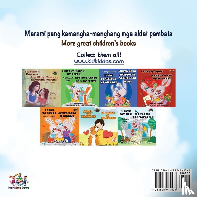 Books, Kidkiddos, Nusinsky, Inna - The Wheels -The Friendship Race (Tagalog English Bilingual Book)