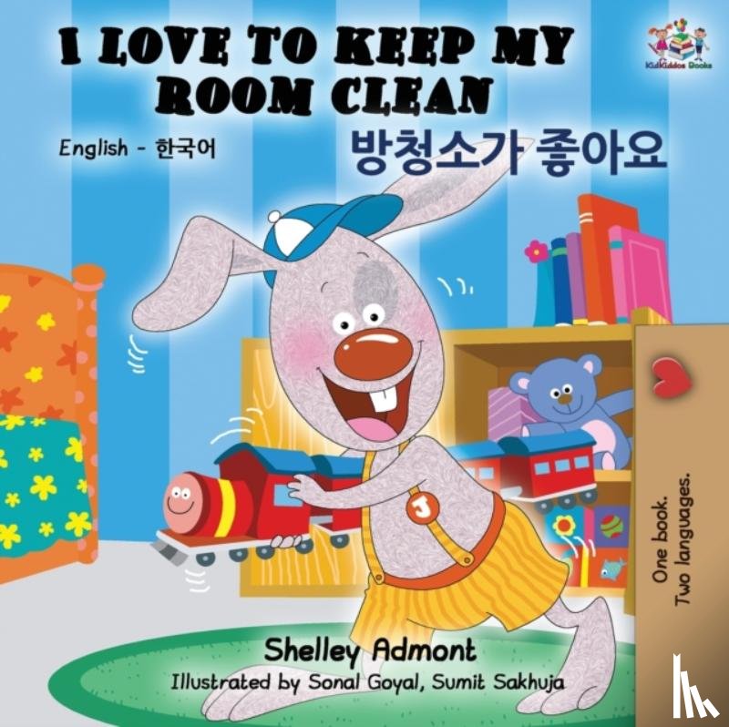 Admont, Shelley, Books, Kidkiddos - I Love to Keep My Room Clean (English Korean Bilingual Book)
