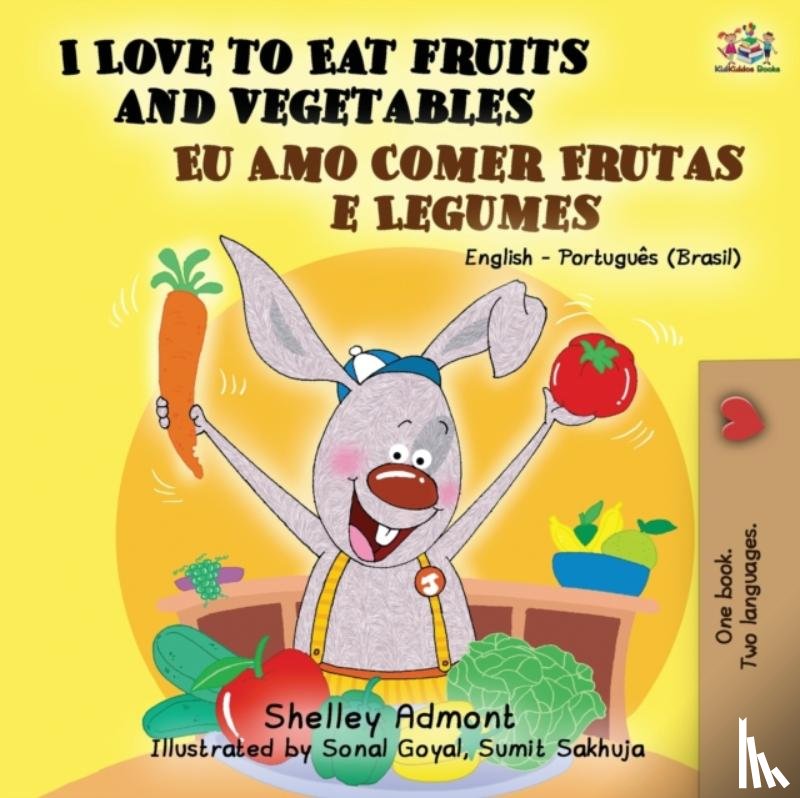 Admont, Shelley, Books, Kidkiddos - I Love to Eat Fruits and Vegetables (English Portuguese Bilingual Book- Brazil)