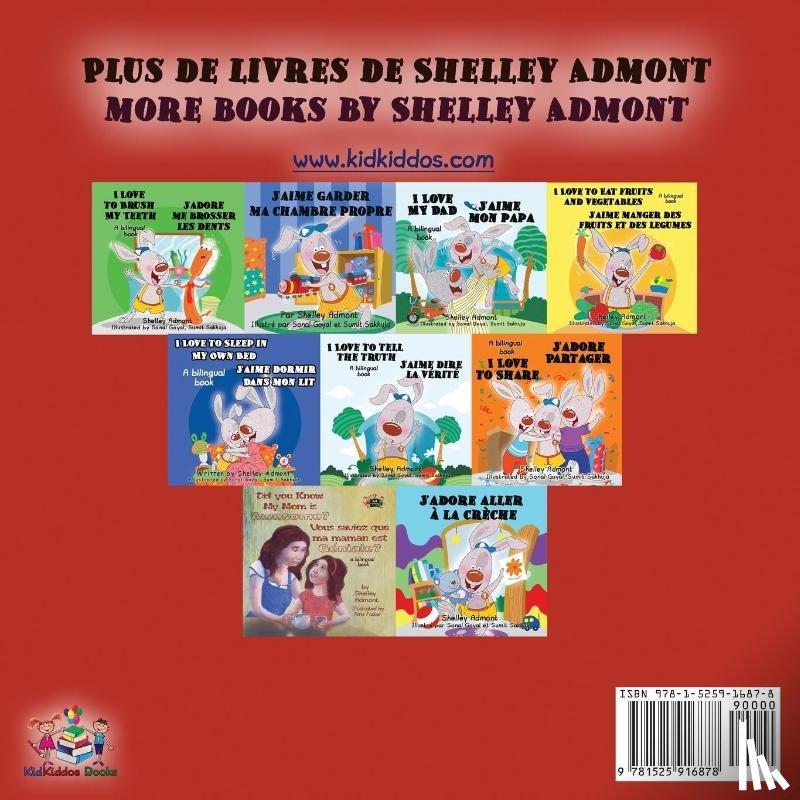 Admont, Shelley, Books, Kidkiddos - J'aime Ma Maman I Love My Mom