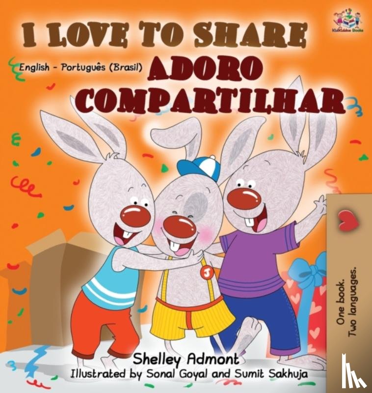 Admont, Shelley, Books, Kidkiddos - I Love to Share (English Portuguese Bilingual Book)