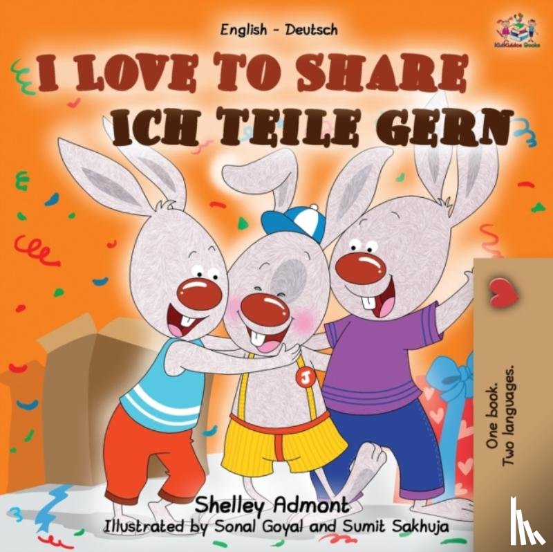 Admont, Shelley, Books, Kidkiddos - I Love to Share Ich teile gern