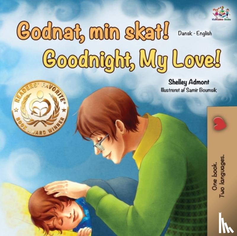 Admont, Shelley, Books, Kidkiddos - Goodnight, My Love! (Danish English Bilingual Book)