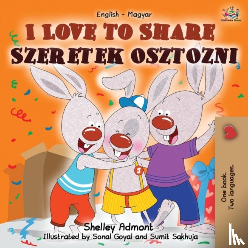 Admont, Shelley, Books, Kidkiddos - I Love to Share Szeretek osztozni