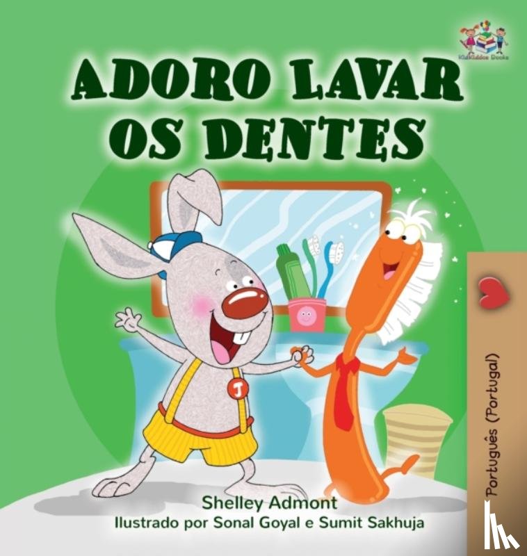 Admont, Shelley, Books, Kidkiddos - I Love to Brush My Teeth (Portuguese Edition - Portugal)