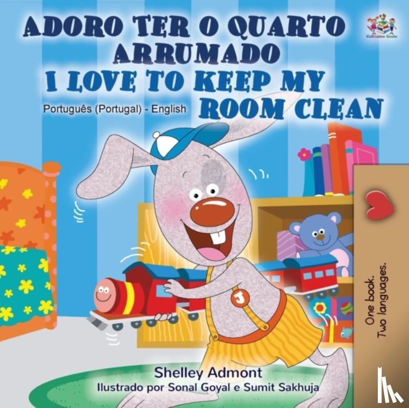 Admont, Shelley, Books, Kidkiddos - I Love to Keep My Room Clean (Portuguese English Bilingual Book - Portugal)