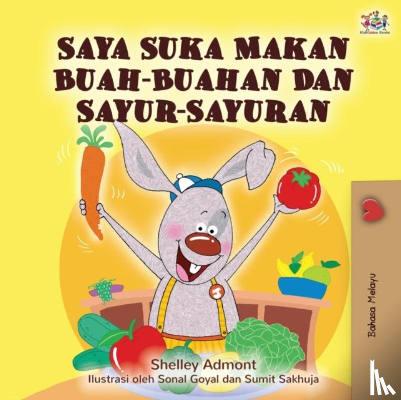 Admont, Shelley, Books, Kidkiddos - I Love to Eat Fruits and Vegetables (Malay Edition)