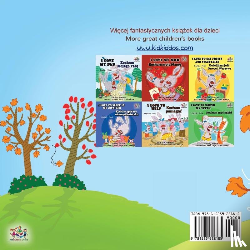 Admont, Shelley, Books, Kidkiddos - I Love Autumn (Polish English Bilingual Book for Kids)