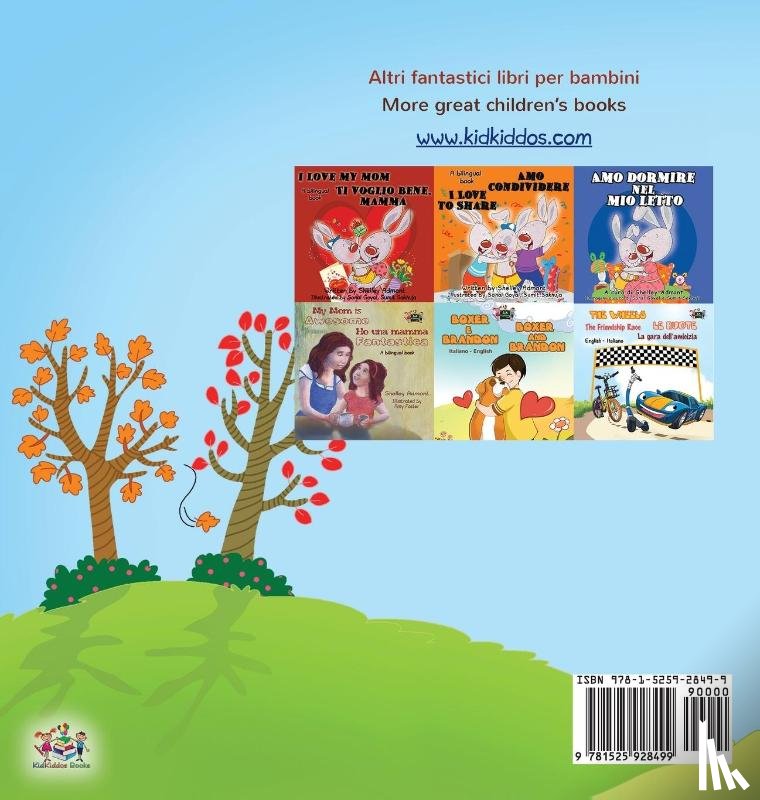 Admont, Shelley, Books, Kidkiddos - I Love Autumn (Italian English Bilingual Children's Book)