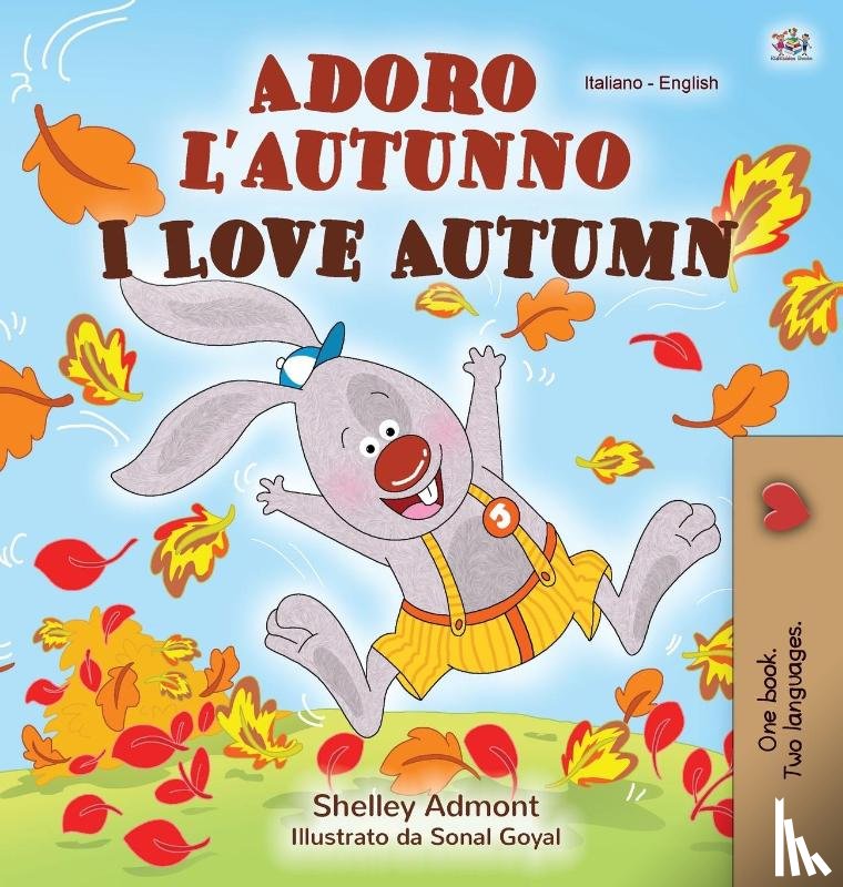 Admont, Shelley, Books, Kidkiddos - I Love Autumn (Italian English Bilingual Children's Book)