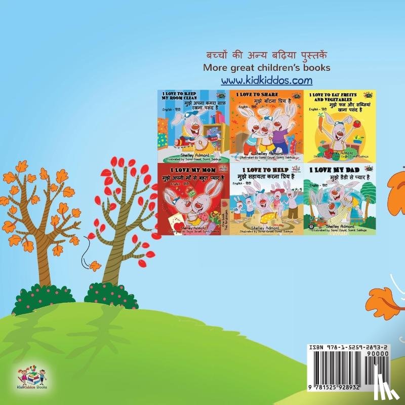 Admont, Shelley, Books, Kidkiddos - I Love Autumn (Hindi English Bilingual Book for Kids)