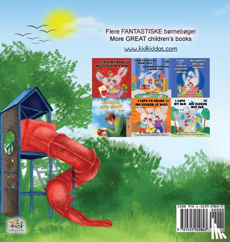 Admont, Shelley, Books, Kidkiddos - Let's play, Mom! (Danish English Bilingual Book for Kids)