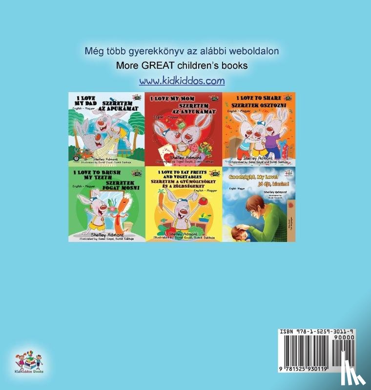 Admont, Shelley, Books, Kidkiddos - I Love to Go to Daycare (Hungarian English Bilingual Children's Book)