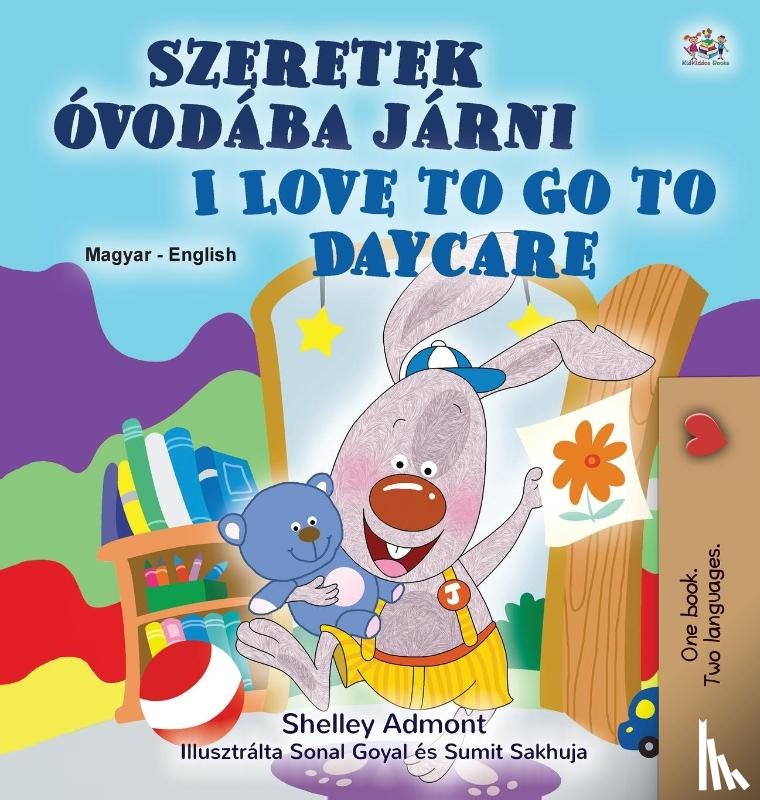 Admont, Shelley, Books, Kidkiddos - I Love to Go to Daycare (Hungarian English Bilingual Children's Book)