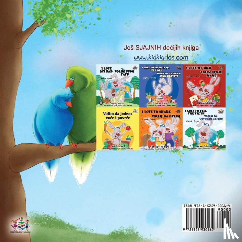 Admont, Shelley, Books - Goodnight, My Love! (Serbian Book for Kids - Latin alphabet)