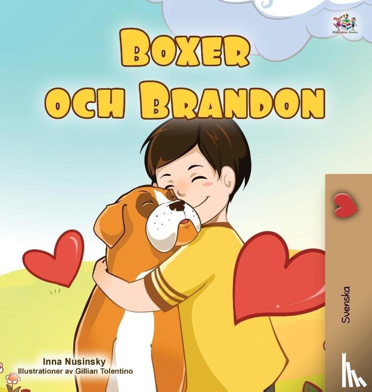 Books, Kidkiddos, Nusinsky, Inna - Boxer and Brandon (Swedish Children's Book)