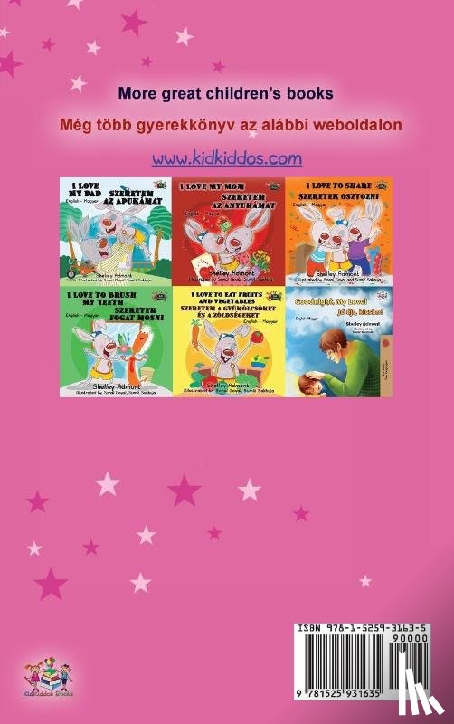 Admont, Shelley, Books, Kidkiddos - Amanda's Dream (English Hungarian Bilingual Book for Children)