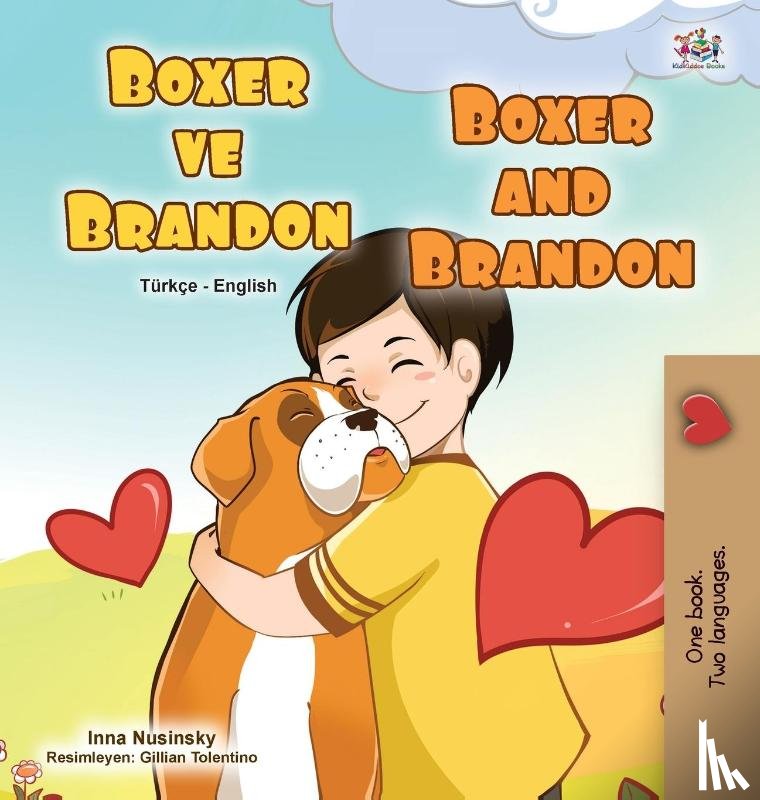 Books, Kidkiddos, Nusinsky, Inna - Boxer and Brandon (Turkish English Bilingual Children's Book)