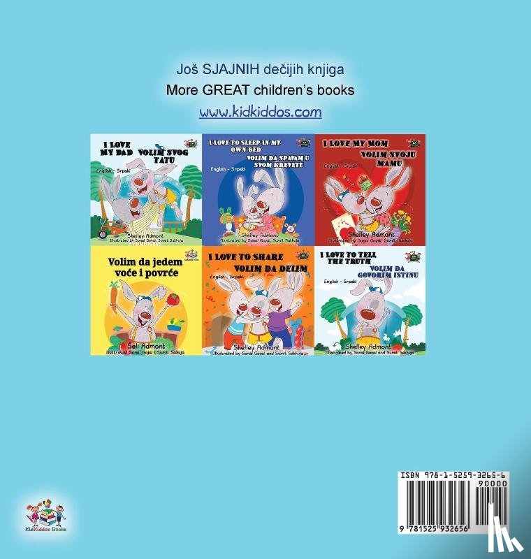 Admont, Shelley, Books, Kidkiddos - I Love to Go to Daycare (Serbian English Bilingual Children's Book - Latin Alphabet)