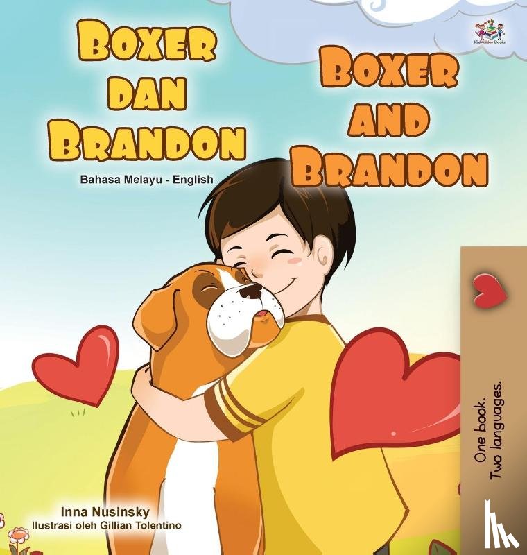 Books, Kidkiddos, Nusinsky, Inna - Boxer and Brandon (Malay English Bilingual Book for Kids)