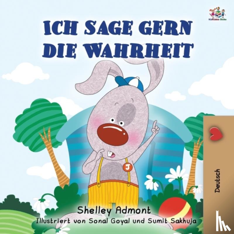 Admont, Shelley, Books, Kidkiddos - I Love to Tell the Truth (German Book for Kids)