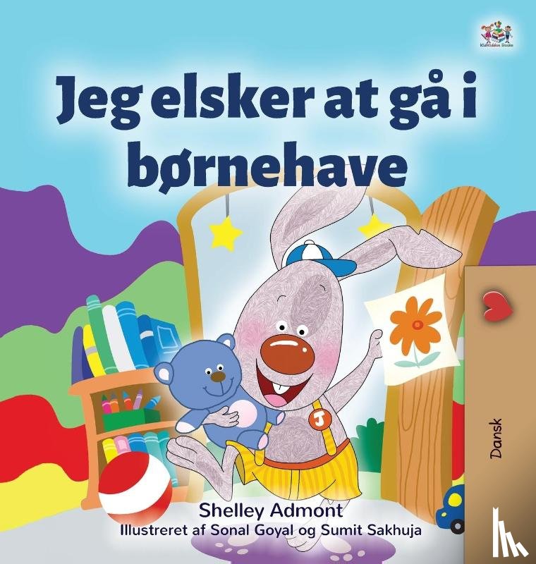 Admont, Shelley, Books, Kidkiddos - I Love to Go to Daycare (Danish Book for Kids)