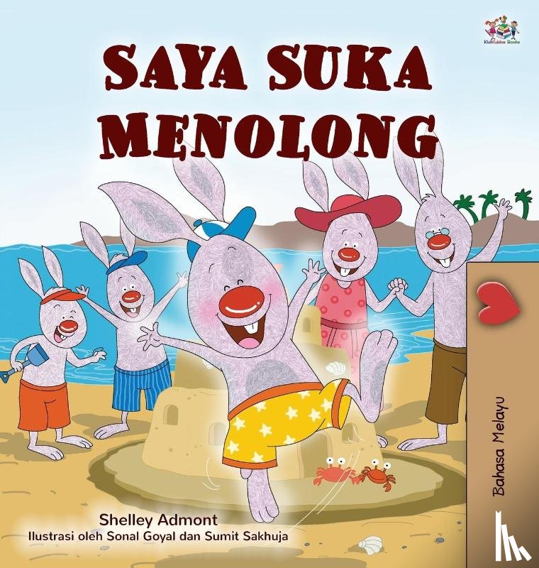 Admont, Shelley, Books, Kidkiddos - I Love to Help (Malay Children's Book)