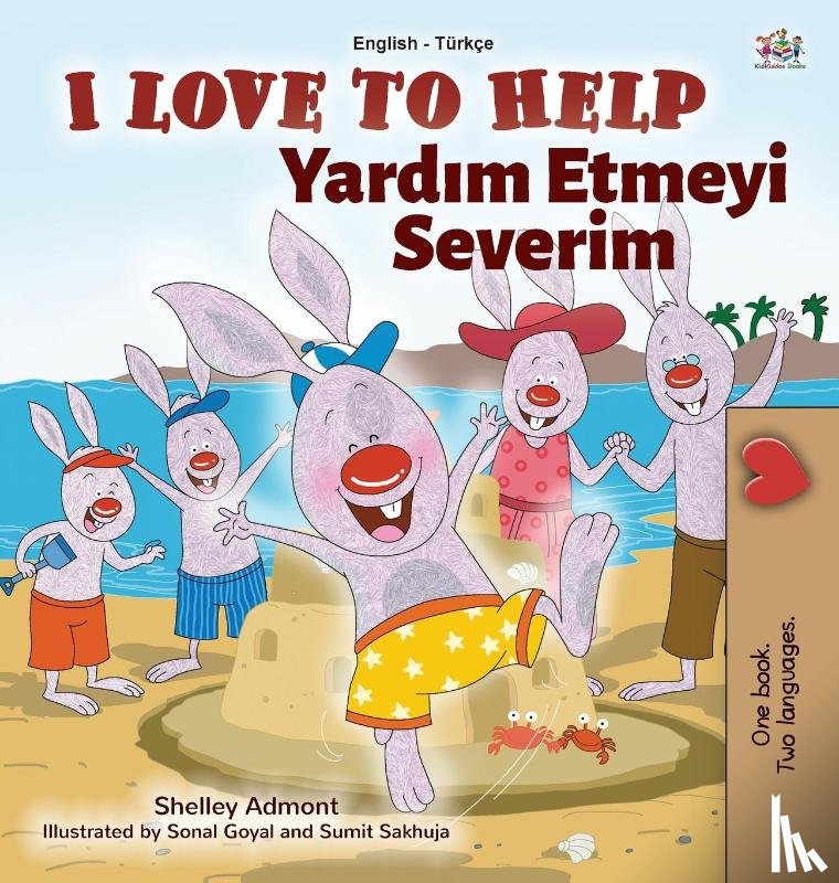 Admont, Shelley, Books, Kidkiddos - I Love to Help (English Turkish Bilingual Book for Kids)