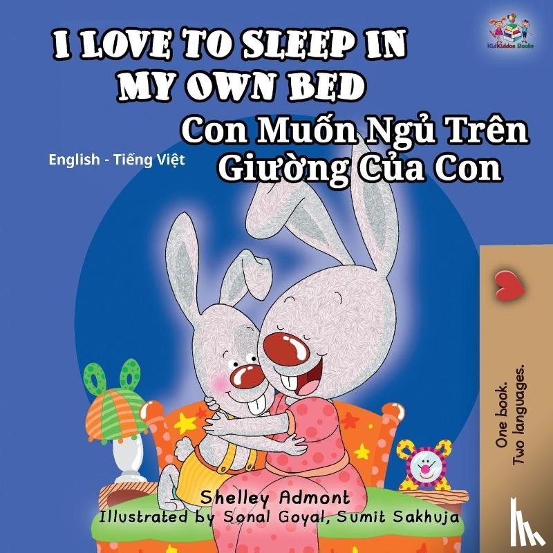 Admont, Shelley, Books, Kidkiddos - I Love to Sleep in My Own Bed (English Vietnamese Bilingual Book for Kids)