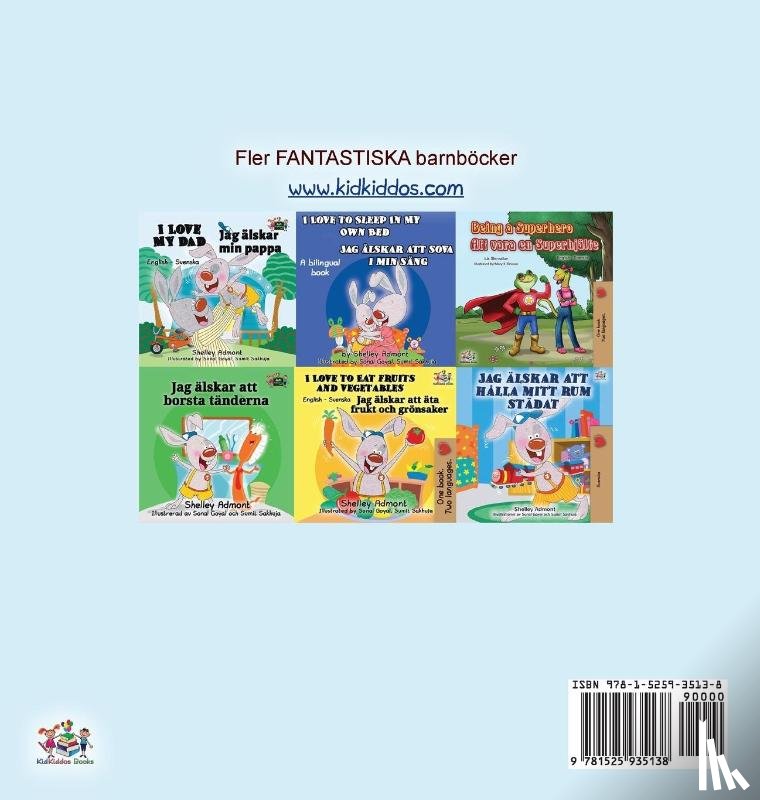 Admont, Shelley, Books, Kidkiddos - I Love to Help (Swedish Children's Book)