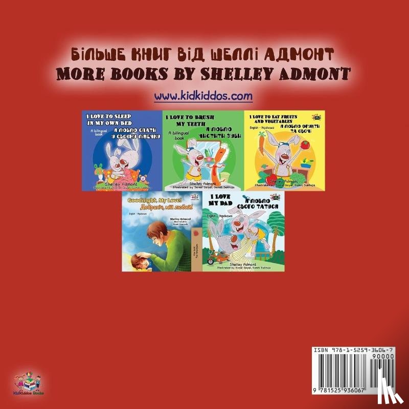 Admont, Shelley, Books, Kidkiddos - I Love My Mom (Ukrainian English Bilingual Book for Kids)