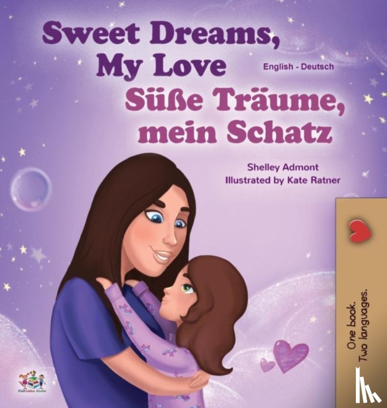 Admont, Shelley, Books, Kidkiddos - Sweet Dreams, My Love (English German Bilingual Book for Kids)