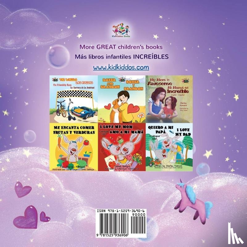 Admont, Shelley, Books, Kidkiddos - Sweet Dreams, My Love (English Spanish Bilingual Children's Book)
