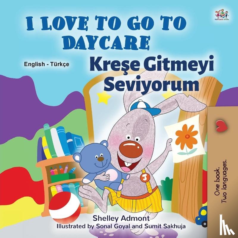 Admont, Shelley, Books, Kidkiddos - I Love to Go to Daycare (English Turkish Bilingual Book for Kids)