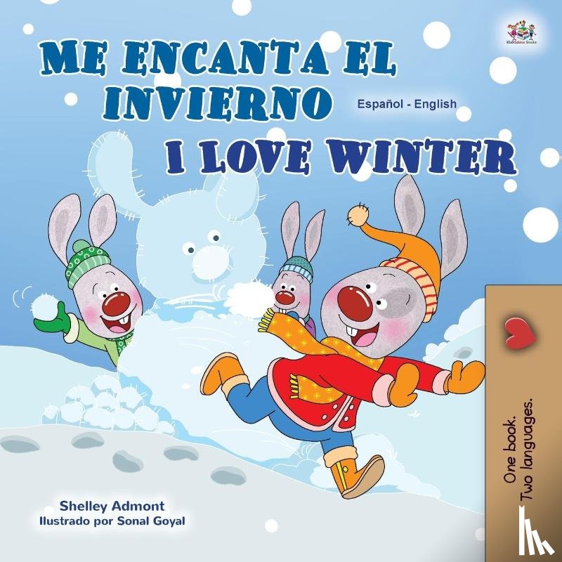 Admont, Shelley, Books, Kidkiddos - I Love Winter (Spanish English Bilingual Children's Book)