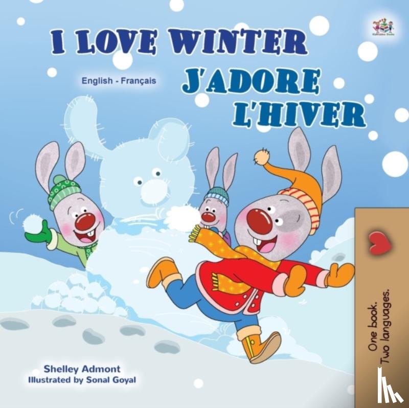 Admont, Shelley, Books, Kidkiddos - I Love Winter (English French Bilingual Book for Kids)