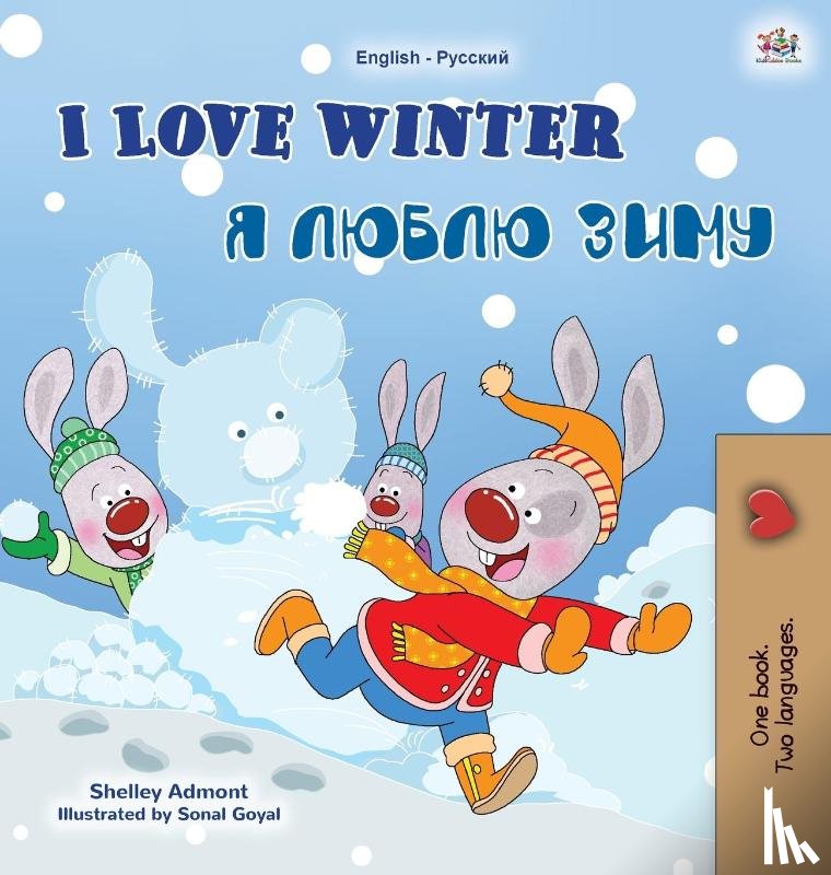 Admont, Shelley, Books, Kidkiddos - I Love Winter (English Russian Bilingual Book for Kids)