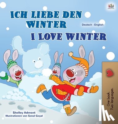 Admont, Shelley, Books, Kidkiddos - I Love Winter (German English Bilingual Book for Kids)